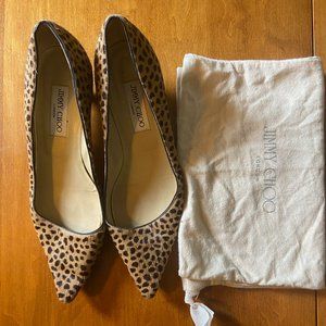 Jimmy Choo Leopard short heel